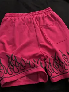 Custom Men's Summer Shorts For Men Casual Puff Printed Shorts Pants Manufacturer