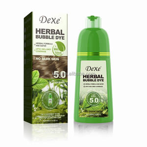 DEXE Coloration capillaire permanente à base de plantes, sans ammoniaque, sans peroxyde, shampooing crème colorant capillaire, couvre les <span class=keywords><strong>cheveux</strong></span> gris pour hommes et femmes, 3 en 1 - Product Image 6