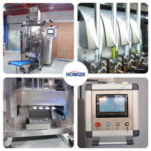 Máquina Automática de Llenado de Gránulos de Cuatro Carriles con Sellado Trasero, Alta Eficiencia y Bajo Ruido para Azúcar, Sal, Arroz, Semillas y Bolsas de Plástico - Product Image 5