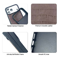 Coque de protection antichoc de style professionnel avec cadre d'appareil photo pour iPhone 17 Pro Max / 16 / 15 / 14 / 13