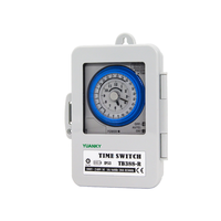 Nuevo Interruptor de Tiempo 20A R300h, Temporizador de Material Ignífugo con Temporización Precisa