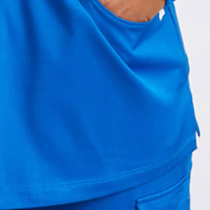 Vêtements de travail en gros sur mesure pour hommes et femmes, ensembles de blouses de médecin et d'infirmière, uniformes d'hôpital, combinaison médicale en tricot - Product Image 3