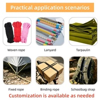 Wholesale Customization 1000D Polypropylene Filament Yarn Waterproof & High Tenacity Is Suitable for Watch Straps FDY pp Yarn
