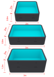 <span class=keywords><strong>Piscine</strong></span> gonflable rectangulaire de grande taille <span class=keywords><strong>3m</strong></span> 4m <span class=keywords><strong>5m</strong></span>, taille personnalisée, piscines gonflables profondes pour adultes, pour la famille, la cour arrière - Product Image 5