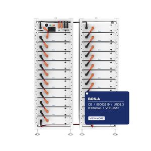 Batería de Rack HV de 50 kWh 100 kW BOS-A 7.68 kWh 38.4 V con Certificado CEI - Product Image 1