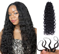 QVR Cheveux Humains Brésiliens Remy 100% Vierge, Bouclés Afro Kinky, Prêts à la Permanente, Tissage Double, à Pointes Plume, pour Tresses au Crochet