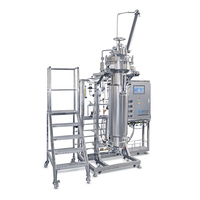 Biorreactor Automático de Acero Inoxidable con Control PLC para Cultivo de Levaduras, Componentes de Bomba y Rodamientos, Equipo de Fermentación de Gran Capacidad