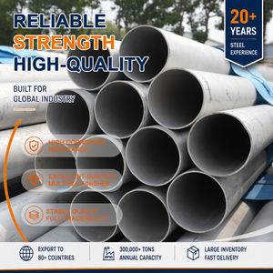 Tubería de Acero Inoxidable 202 904L Pulida Laminada en Frío de 114.3mm y 5.0mm de Espesor con Rosca EN 10216-5 para Petroquímica - Product Image 1