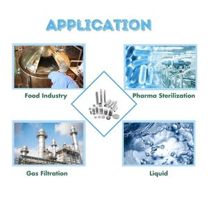 Chất xúc tác phục hồi thép không gỉ xốp bột thiêu kết Đĩa lọc hiệu quả cao khí lỏng tách rắn - Product Image 5