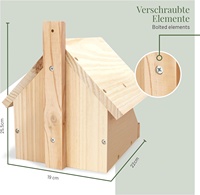 Nichoir pour oiseaux Blackbird Nesting Box en bois