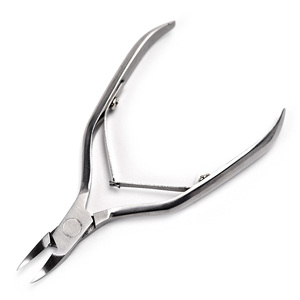 Stainless Steel Professional Durable <b>Cuticle</b> <b>Nipper</b> Dead Skin Remover Nail Clippers Curved Blade Manicure Care Trimming Finger - Product Image 6