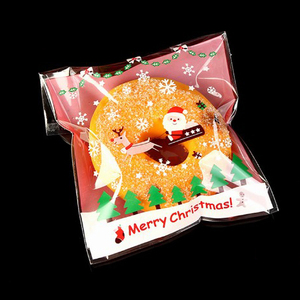 Giá Rẻ Rõ Ràng Frosted Tự Dính Thực Phẩm Giao Hàng Bao Bì <span class=keywords><strong>Cookies</strong></span> Bao Bì Túi - Product Image 3