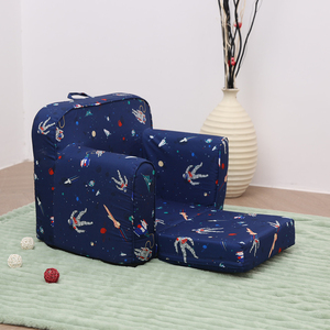 2024 Iliving Spaceship Pattern Beanbag Chair cómodo con brazos para niños para dormitorio y sala de estar Bean Bag Sofa - Product Image 1