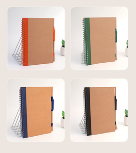 Tùy chỉnh Kraft cuộn dây giấy máy tính xách tay A5 A4 tiện dụng văn phòng kinh doanh di động sao chép máy tính xách tay cho sinh viên viết công cụ sáng tạo - Product Image 5