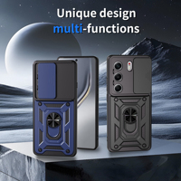 Coque de Téléphone Antichoc Blindée avec Cache Coulissant de Confidentialité pour Infinix Note 50 Pro Plus Note50 4G 50X Note 40 Pro 30 Smart 10 Plus Pop 10