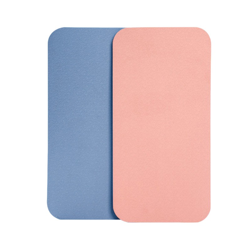 Rose et bleu foncé
