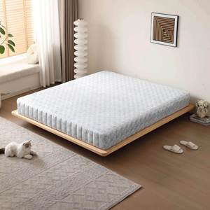 Breathable Independent Pocket Spring <b>Mattress</b> 1.8m x 2.0m 100mm Thick Deep Sleep <b>Support</b> Skin Friendly Washable Bedding - Product Image 1