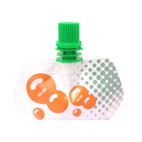 Pochettes souples à bec verseur personnalisées, imprimées en héliogravure, écologiques, biodégradables, en PE, 500 ml, pour jus, rechargeables, marque BNJ