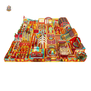 Nova NVOC-0080 270m panjang Monster terbesar tiup kursus untuk anak-anak dewasa trampolin taman petualangan Pabrik Guangdong - Product Image 6