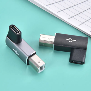 Justlink Midi A Adaptador de tipo C hembra a macho convertidor de 90 grados teléfonos móviles portátil tambor de Piano electrónico - Product Image 3