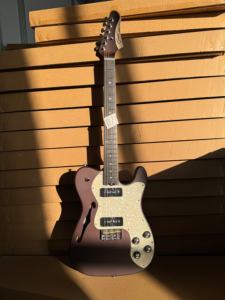 Vente directe d'usine Grote <span class=keywords><strong>Telecaster</strong></span> Guitar, corps en acajou, manche en palissandre, micros P90, pièces chromées - Product Image 4
