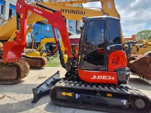 Excavatrice sur chenilles d'occasion de haute qualité Kx163-5 Kubota d'occasion mini-pelle Kubota d'occasion à vendre - Product Image 2