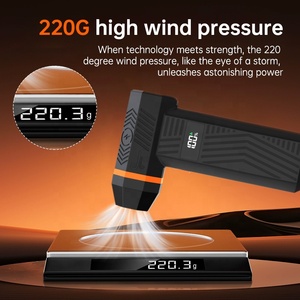 Xách tay mini không dây điện Blower 140000 vòng/phút mạnh mẽ nén Air Jet Fan Màn hình CLEANER cho bàn phím máy tính làm sạch - Product Image 5