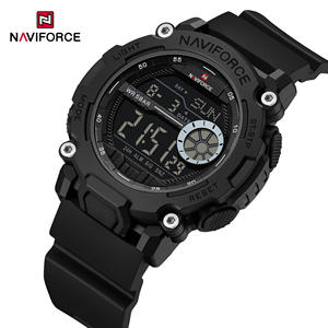 NAVIFORCE 7133 Nouvelles montres multifonctions pour hommes Bracelet en TPU Écran d'<span class=keywords><strong>affichage</strong></span> numérique <span class=keywords><strong>Montre</strong></span> électronique pour garçon Sport masculin - Product Image 3