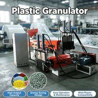 Granulateur à vis simple pour le recyclage et la granulation de plastique, machine de pelletisation pour le traitement des déchets plastiques PVC/polystyrène