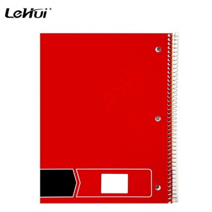 Lehui văn phòng phẩm 70 tấm 5 Đóng gói rộng Cai Trị wirewound 8x10-1/2 inch xoắn ốc máy tính xách tay với các loại màu sắc rắn cho văn phòng - Product Image 2