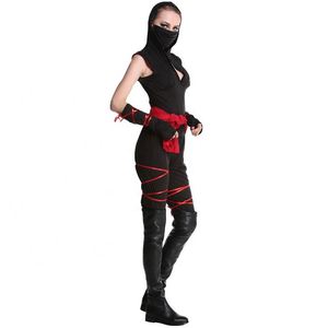 Uniforme <span class=keywords><strong>de</strong></span> juego <span class=keywords><strong>de</strong></span> Halloween para <span class=keywords><strong>mujer</strong></span>, disfraz <span class=keywords><strong>de</strong></span> <span class=keywords><strong>Ninja</strong></span>, europeo y americano - Product Image 4