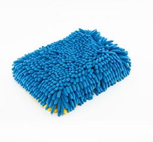 Maxshine Chenille <span class=keywords><strong>Double</strong></span> Sides Car Wash Gloves Mitt <span class=keywords><strong>Double</strong></span> Face Scrubbing Mitts for Auto - Product Image 1