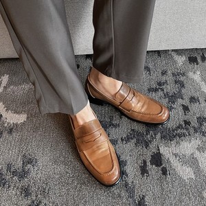 <span class=keywords><strong>Mocassini</strong></span> Classici da <span class=keywords><strong>Donna</strong></span> Xinzirain Personalizzati Fatti a Mano in Vera Pelle di Alta Qualità con <span class=keywords><strong>Tacco</strong></span> Antiscivolo - Product Image 3