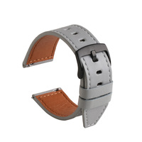 Tali Jam Tangan Kulit Mewah 20 22mm Quick Release untuk GT untuk Huami untuk Garmin Venu Sport Smart Watch