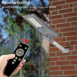 Proyecto OEM Iluminación exterior Impermeable 100W 200W 300W Todo en uno Farola solar LED integrada - Product Image 4