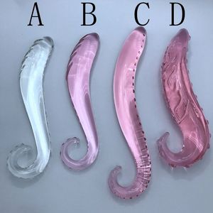 Oferta Especial: Tapón Anal de Cristal Transparente con Forma de Caballito de Mar Rosa, Dildo Estimulante para Mujer, Juguetes Sexuales para Mujer, Hombre y Pareja - Product Image 6