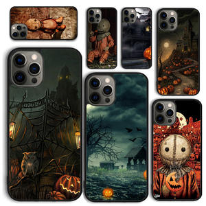 Ghost HALLOWEEN TRICK TREAT pauroso cassa del telefono per iPhone 16 15 14 12 <span class=keywords><strong>13</strong></span> mini PLUS X XS XR 11 PRO MAX Fundas - Product Image 1