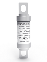Série RS308-HB, fusible à haute vitesse AR, fusible de protection semi-conducteur à visser, AC690V DC750V, fusible à action rapide pour stockage d'énergie des véhicules électriques
