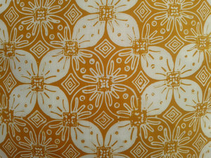 100% Cotton <strong>Mustard</strong> Yellow Floral Block Print Pillow <strong>Cover</strong>, Premium Handmade <strong>Cushion</strong> <strong>Cover</strong> for Sofa Bedroom Decor - Product Image 2