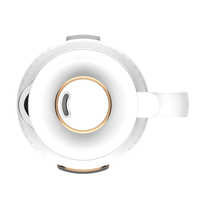 HOTSY Mini machine à lait de soja 850ML Portable électrique chauffage mélangeur robot culinaire écrou machine à lait