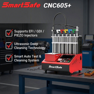 เครื่องทำความสะอาด<span class=keywords><strong>หัว</strong></span><span class=keywords><strong>ฉีด</strong></span>อัลตราโซนิก SMARTSAFE CNC605+ ถังขนาด <span class=keywords><strong>2500</strong></span> มล. สำหรับทำความสะอาดหัว<span class=keywords><strong>ฉีด</strong></span> EFI GDI Piezo สำหรับอู่ซ่อมรถยนต์ - Product Image 2