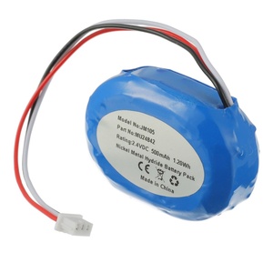 Batterie MU24842 RHINO POWER HAUTE QUALITÉ pour le <span class=keywords><strong>bilirubinomètre</strong></span> JM-105 Draeger 2.4V, 0.6Ah Ni-Mh MU24842 JM105-O B11934 - Product Image 5