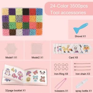 Perlas de Agua Mágicas 3D de 24 Colores, Perlas de Gel para Manualidades, Decoración, Relleno, Perlas de Agua con Forma de Animales - Product Image 3