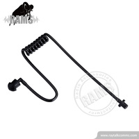 Kit d'écouteurs à tube transparent RAYTALK, style serre-tête, pour téléphones et radios bidirectionnelles, accessoires en plastique ABS noir, garantie 12 mois