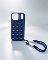 Coque de téléphone souple en silicone pour iPhone 14 15 16 17 Pro Max avec anneau de maintien et ventouse inclus, compatible avec iPhone 13 Pro Max