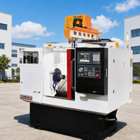 Tour CNC à banc incliné en métal CK6140 à commande numérique automatique, service personnalisé