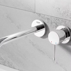 <span class=keywords><strong>Robinet</strong></span> de lavabo encastré <span class=keywords><strong>GROHE</strong></span> pour <span class=keywords><strong>eau</strong></span> chaude et <span class=keywords><strong>froide</strong></span>, <span class=keywords><strong>robinet</strong></span> mural 19967001 - Product Image 1