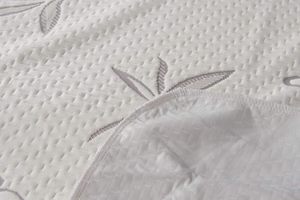 Protector de Colchón de Bambú Refrigerante, <span class=keywords><strong>Impermeable</strong></span>, Ultra Suave, Tejido Jacquard Transpirable, Cubre Colchón Silencioso - Product Image 4