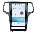 Radio Mobil Layar Android 13,6 Inci untuk Jeep Grand Cherokee 2011-2013 Layar Tesla Stereo 4G WIFI Sistem Navigasi GPS Pemutar DVD