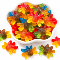 Bonbons Gommeux Halal en Forme d'Araignée, Bonbons Gélifiés Halal en Gros, Bonbons Gommeux Aigres, Bonbons et Confiseries en Gros, Boîte de Bonbons